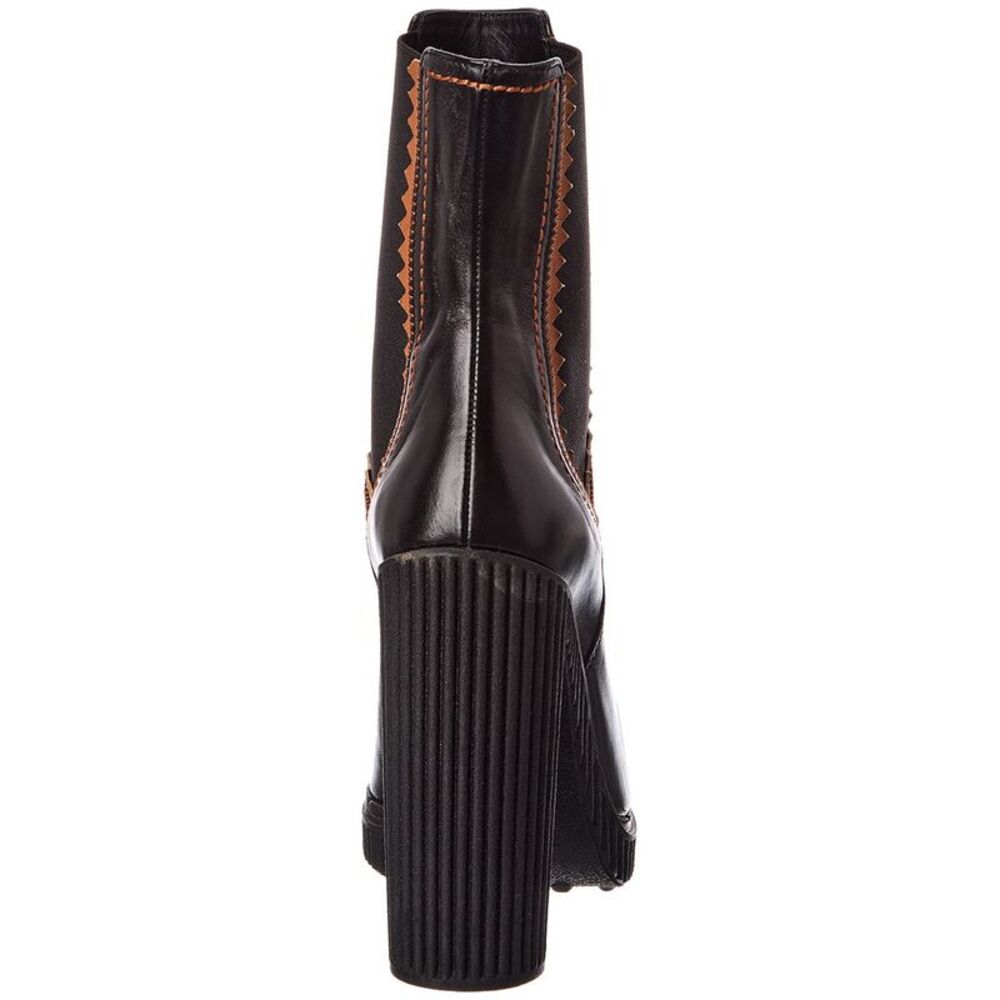 Tod’S Leather Platform Boot - Picture 3 of 5
